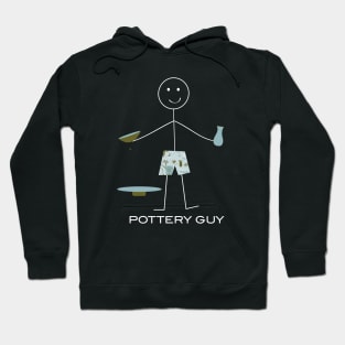 Funny Mens Pottery Design Hoodie